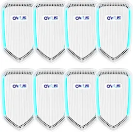 8Pack Air Ionizer for Home Negative Ion Air Purifier Plug In, Mini Filterless Air Freshener Quiet Air Cleaner Portable Air Purifiers Odors Smoke for Home Office, Bedroom, Bathroom