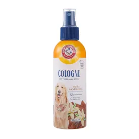 Arm & Hammer for Pets Cologne Pet Fragrance Spray for Dogs with Deodorizing Baking Soda, Vanilla Sandalwood Scented Dog Spray, 6 Ounces