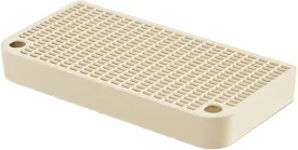 Cat Litter Mat Anti-Spatter & Anti-Carrying Sand Double-Layer Filtration Raised Cat Litter Tray Ramp with Non-Slip Stickers Easy Cleaning Pet Kitten Toilet Pedal Stool for Home Box Step