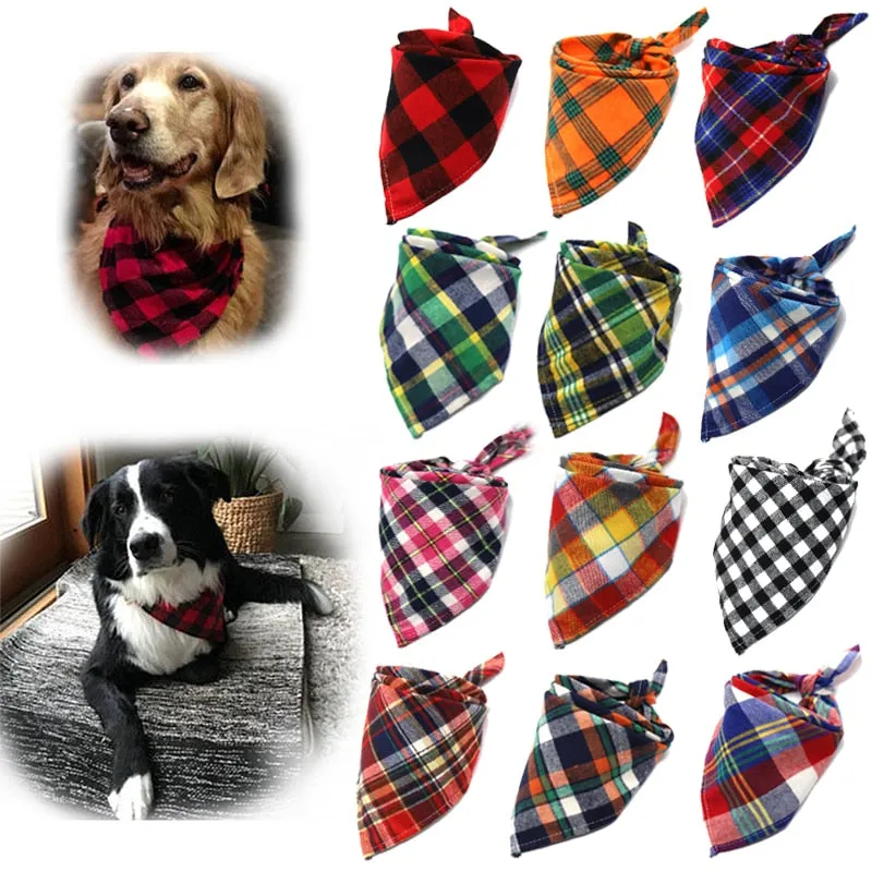 Dog Bandanas Large Pet Scarf Pet Bandana