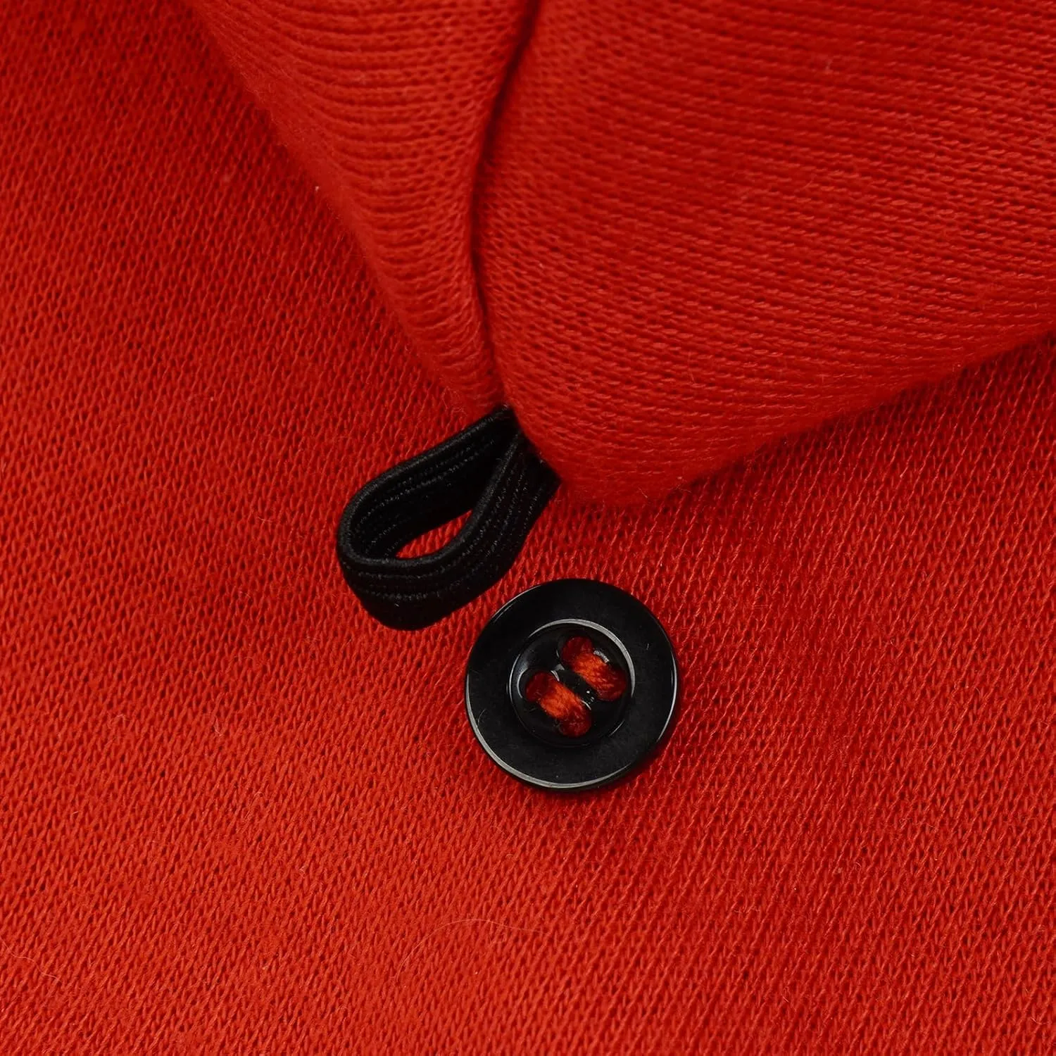 FUAMEY Dog Hoodie, Winter Fleece Sweater with Pocket & Leash Hole - Soft Warm Pet Pullover for Small, Medium & Large Dogs - Red