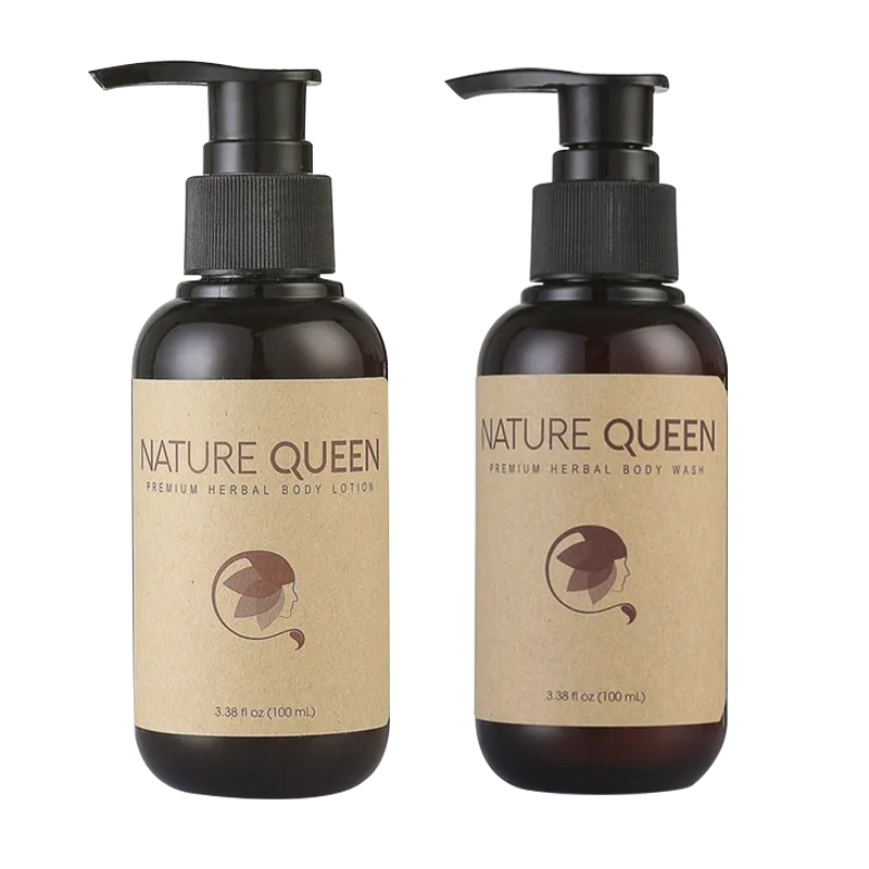 Nature Queen Body Lotion & Body Wash 100ml