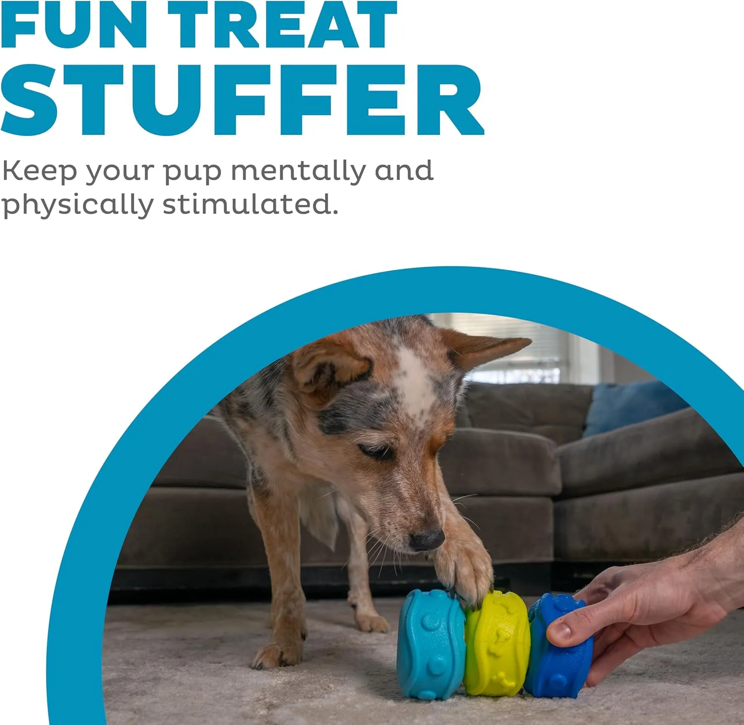 Outward Hound Treat Locking Discs Dog Treat Dispenser Puzzle Toy