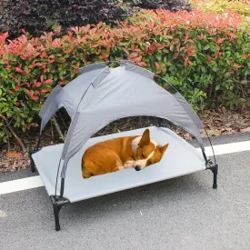 Portable Dog Bed with Removable Shade Tent