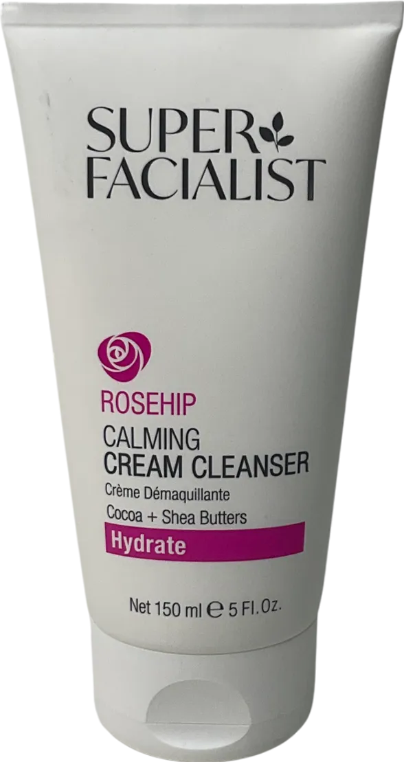 Super Facialist Rosehip Hydrate Calming Creamy Cleanser 150ml