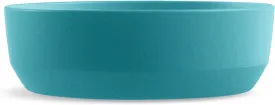 TarHong Pet Bowl/Feeder Made of Wheat Straw Polypro, Medium, 3.25 Cup, Bevel Teal