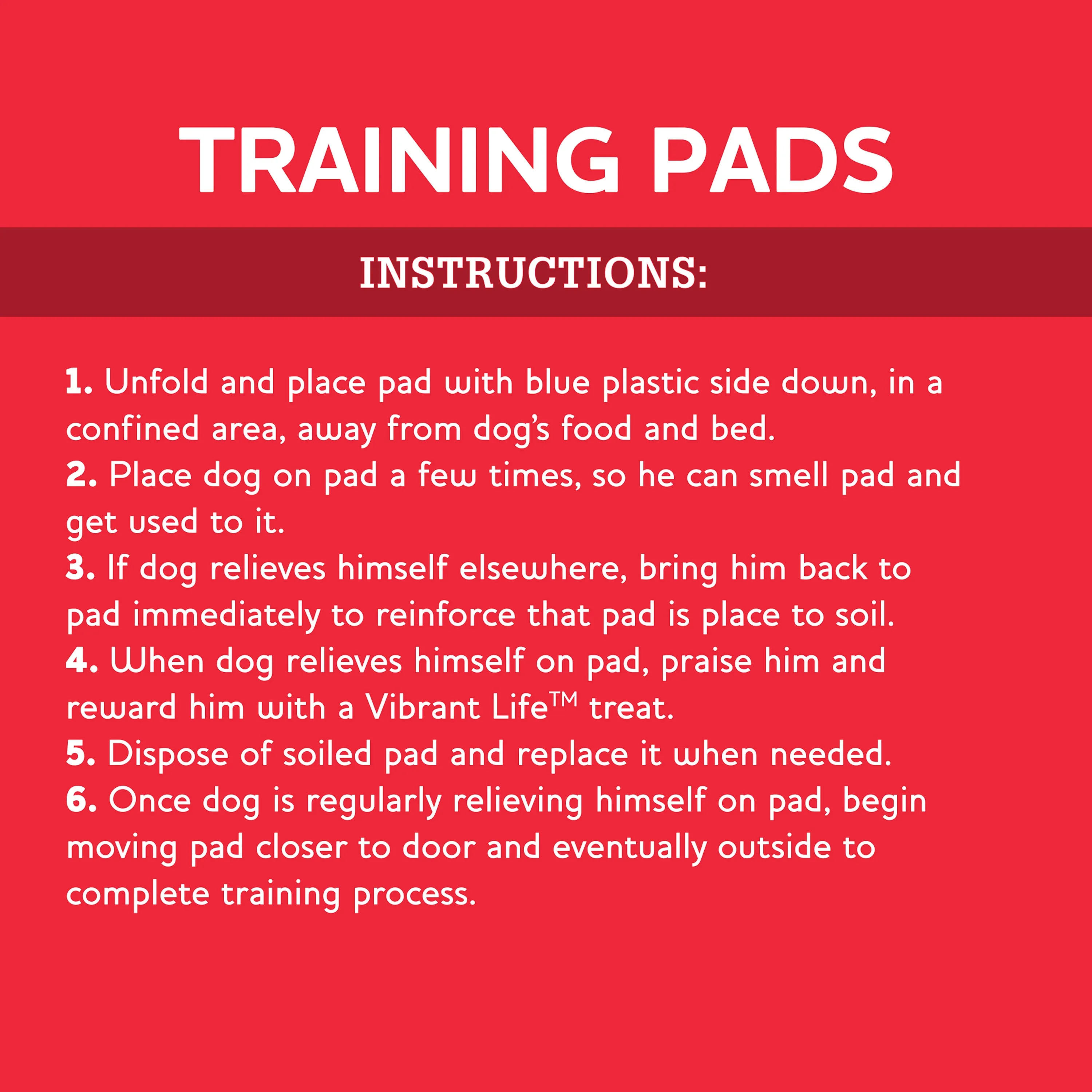 Vibrant Life Training Pads, XL, 26 in x 30 in, 75 Count