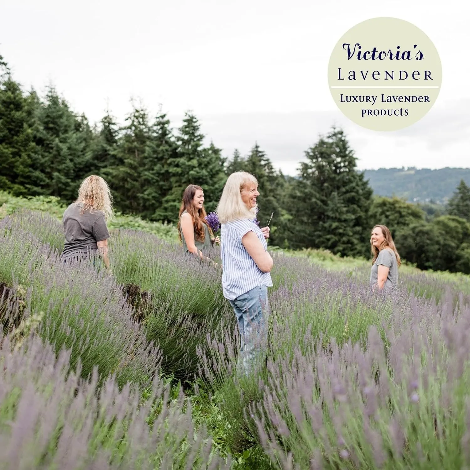 Victoria's Lavender Room Spray, All Natural Home Atmosphere Essential Oil Concentrated Room Fragrance, Air Freshener, Bathroom Odor Eliminator - Made in the USA, Lavender 4 Pack (4 Fl Oz)