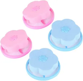 Walfront 4PCS Laundry Filter Bag ABS Laundry Bag, Laundry Filter Bag Plastic Pet Hair Catcher Laundry Lint Remover for Washing Machine, WALFRONTw6efqsnh2t