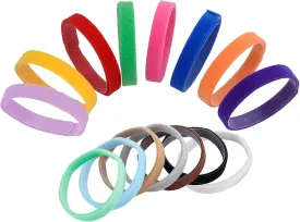 Whaline 15 Colors Puppy ID Collars Whelping Dog Band Newborn Soft Fabric Adjustable Identification Collar for Pet Dog Cat